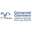 Egresados uniminuto seguros El número 50 y las palabras Comercial Colombiana
