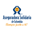 Manos con el sol entre ellas y las palabras Aseguradora Solidaria de Colombia