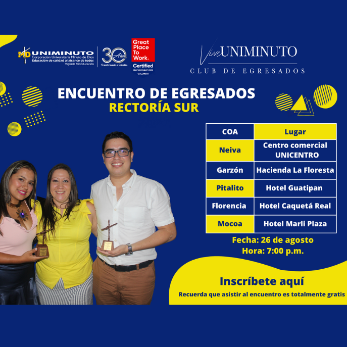 Encuentro de Egresados Rectoría Sur