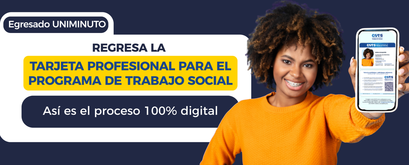 Tarjeta Profesional Trabajo Social