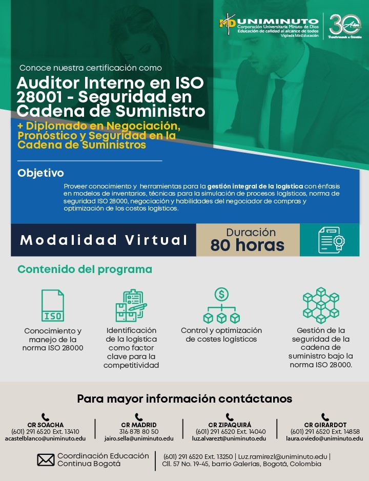 Auditor ISO 29001