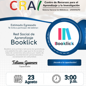 Red social de aprendizaje Booklick