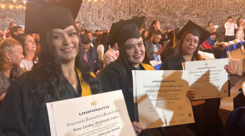  Educación que transforma mujeres graduadas de UNIMINUTO fortalecen la educación inicial en la región